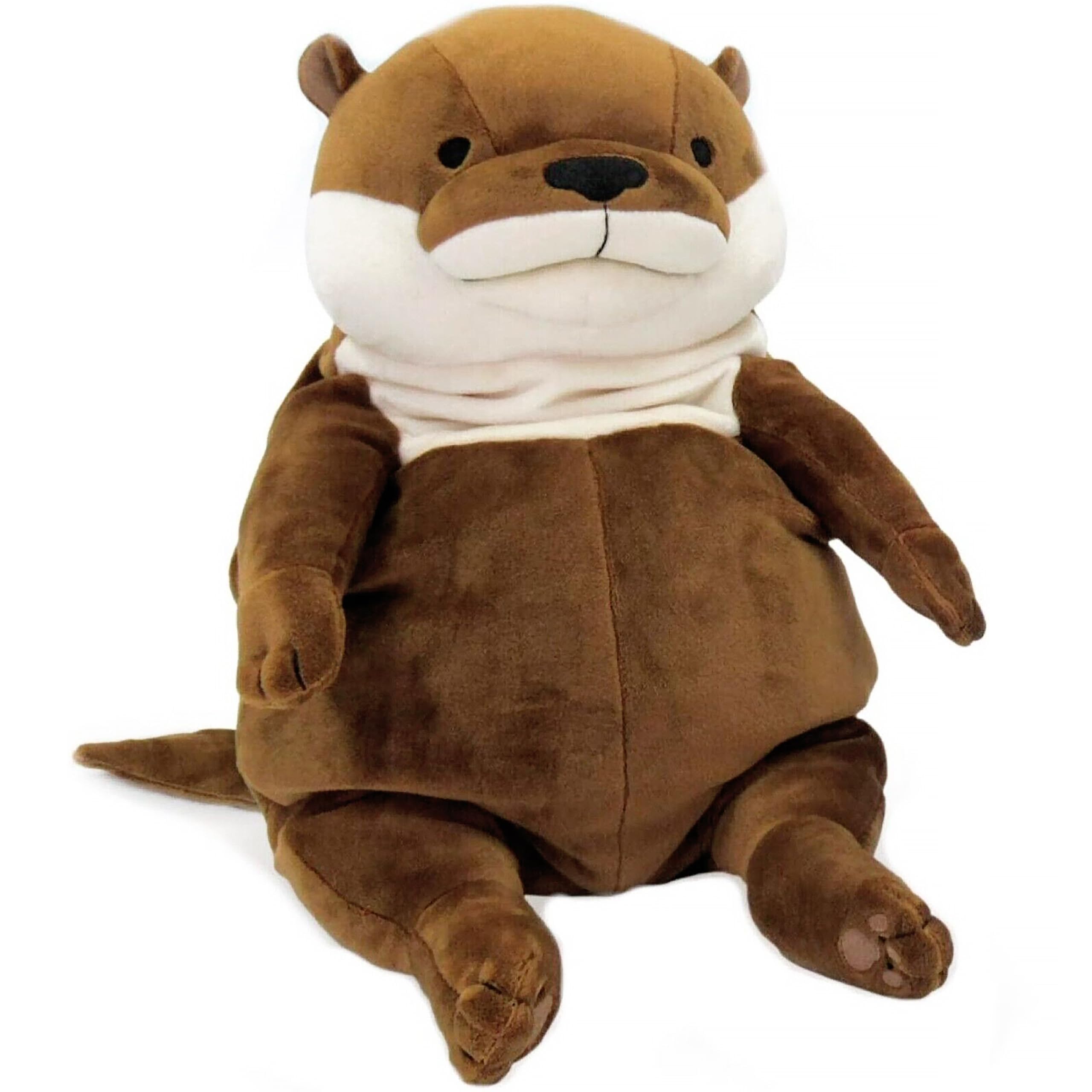 Shinada Global Ultra Soft Mochi Otter Plush - 11.8In Adorable Stuffed Animal Pillow, Squishy & Huggable Plush Toy For Kids Adult